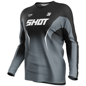 Maillot cross Shot Draw Clash Noir 2027