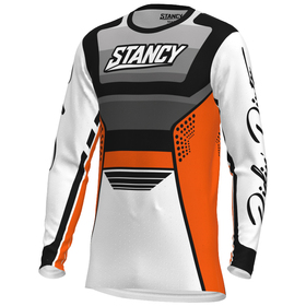 Maillot cross Stancy Vibe Stripes Orange 2026