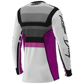 Maillot cross Stancy Vibe Stripes Violet 2026 Dos