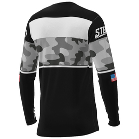 Maillot cross Stency Limited San Diego Noir Dos