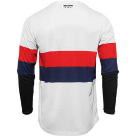 Maillot cross Thor Hallman Differ Draft Blanc 2025 Dos