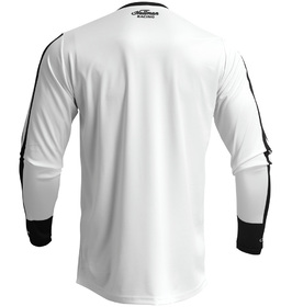 Maillot cross Thor Hallman Differ Roosted Blanc 2024 Dos