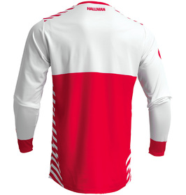 Maillot cross Thor Hallman Differ Slice Rouge 2024 Dos