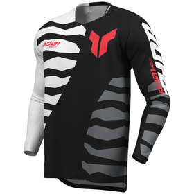 Maillot cross Thor Launchmode Shredder Noir 2027