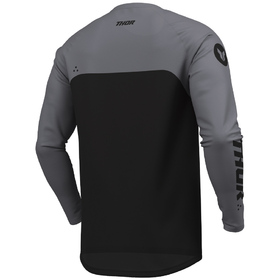 Maillot cross Thor Ridemode Menace Noir 2026 Dos