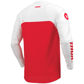 Maillot cross Thor Ridemode Menace Rouge 2026 Dos