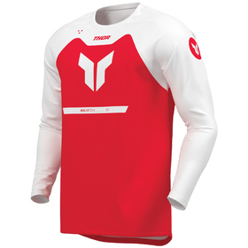 Maillot cross Thor Ridemode Menace Rouge 2026