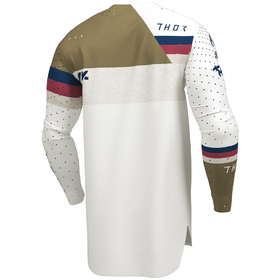Maillot cross Thor Sportmode League Blanc 2026 Dos