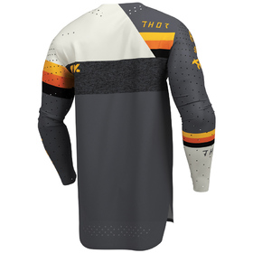 Maillot cross Thor Sportmode League Charcoal 2026 Dos