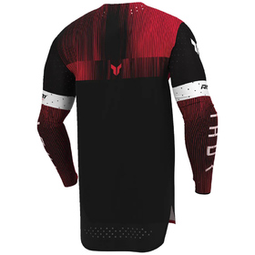 Maillot cross Thor Sportmode Vanish Rouge 2027 Dos