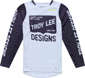 Maillot cross Troy Lee Designs GP Pro Air Locked Blanc 2027