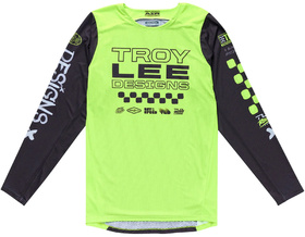 Maillot cross Troy Lee Designs GP Pro Air Standard Jaune Fluo 2026