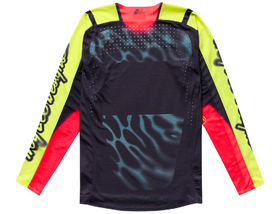 Maillot cross Troy Lee Designs SE Pro Roam Jaune Fluo 2026 Dos