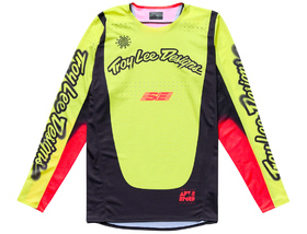Maillot cross Troy Lee Designs SE Pro Roam Jaune Fluo 2026