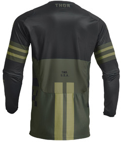 Maillot cross Enfant Thor Pulse Combat Army 2024 Dos