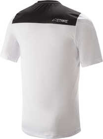 Maillot Manches Courtes VTT Alpinestars Drop 4.0 Blanc Dos