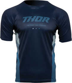 Maillot Manches Courtes VTT Thor Assist React Midnight