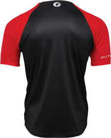 Maillot Manches Courtes VTT Thor Intense Assist Chex Rouge Dos