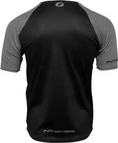 Maillot Manches Courtes VTT Thor Intense Assist Dart Gris Dos