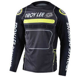 Maillot Manches Longues VTT Troy Lee Designs Sprint Drop In Noir