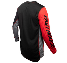 Maillot cross Fasthouse Rally Rouge-Noir Dos