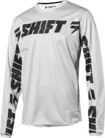 Maillot cross Shift White Salar