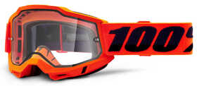 Masque cross 100% Accuri 2 Enduro Orange Fluo