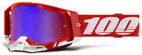 Masque cross 100% Racecraft 2 Rouge - Ecran Mirror