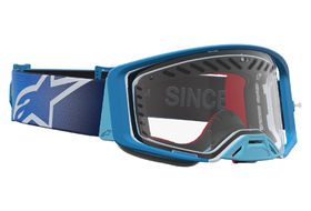 Masque cross Alpinestars Supertech Dura Air Fluid Bleu (2)