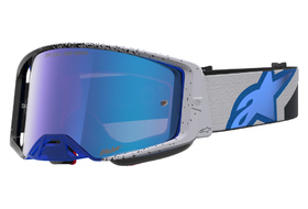 Masque cross Alpinestars Supertech Hiten Bleu