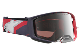 Masque cross Alpinestars Supertech Hiten Rouge (2)