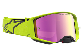Masque cross Alpinestars Supertech Vesta Jaune Fluo (2)