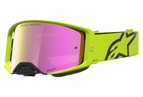 Masque cross Alpinestars Supertech Vesta Jaune Fluo