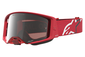 Masque cross Alpinestars Supertech Vesta Rouge Fluo