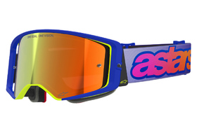 Masque cross Alpinestars Supertech Vision Vista Bleu-Jaune
