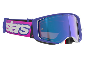 Masque cross Alpinestars Supertech Vision Vista Violet-Rose Fluo (2)