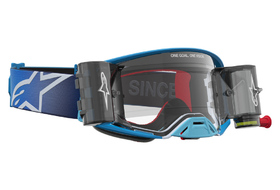 Masque cross Alpinestars Supertech Firma Roll Off Bleu (2)