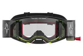 Masque cross Alpinestars Supertech Firma Roll Off Jaune Fluo (3)