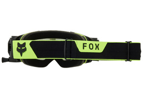 Masque cross Roll Off Fox Vue Jaune Fluo 2024 Bandeau