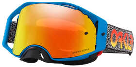 Masque cross Oakley Airbrake Blue Crackle