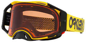 Masque cross Oakley Airbrake Moto Jaune - Ecran Iridium