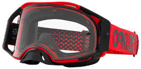 Masque cross Oakley Airbrake Moto Rouge - Ecran Clair