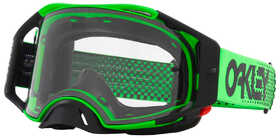 Masque cross Oakley Airbrake Moto Vert - Ecran Clair