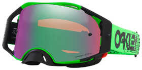 Masque cross Oakley Airbrake Moto Vert - Ecran Iridium