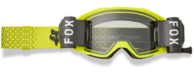 Masque cross Roll Off Fox Vue Jaune Fluo