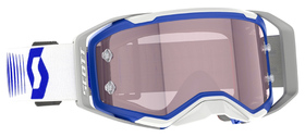 Masque cross Scott Prospect 2.0 AMP Blanc-Bleu