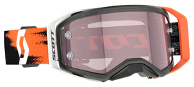 Masque cross Scott Prospect 2.0 AMP Noir-Orange Fluo