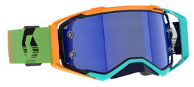 Masque cross Scott Prospect Amplifier Bleu-Orange - Ecran Mirror Bleu