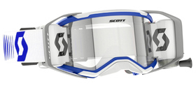 Masque cross Scott Prospect WFS Blanc-Bleu