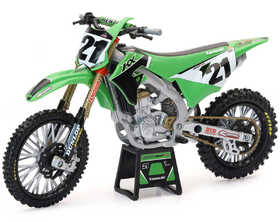 Moto NewRay Kawasaki 450 KX Jason ANDERSON - Echelle 1:12°